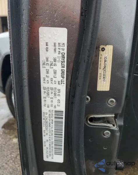 2012 Jeep Compass Sport z USA, uszkodzony, nr VIN 1C4NJDBB3CD523017